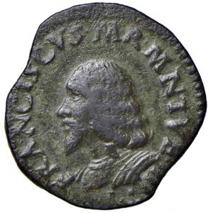 MANTOVA Francesco II (1484-1519) Quattrino - MIR 437 CU (g 1...