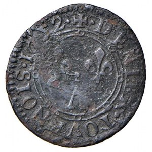 MANTOVA Carlo II (1637-1659) Rethel - Tornese 1652 - CU (g. ...