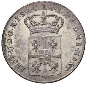 MANTOVA Francis II (1796-1797) Lira 1791 - Gig. 1 AG (g 3,...