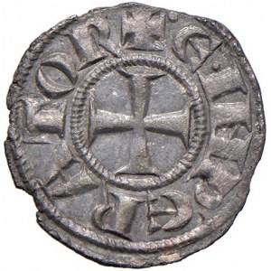 MESSINA Enrico e Costanza imperatrice (1194-1196) Denaro - M...