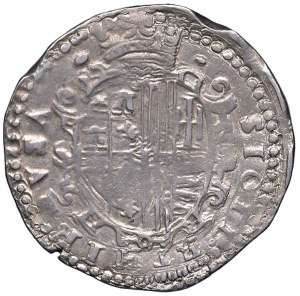 NAPLES Philip II (1554-1598) Half Duchy - Magliocca 25 AG...