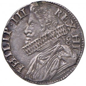 NAPLES Filip III (1598-1621) 15 Grana 1618 iniciály FC/C - Ma...