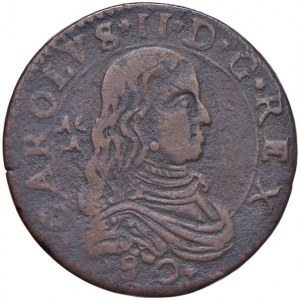 NAPLES Karl II (1674-1700) Weizen 1680 - Nomisma 104 CU (g 7...
