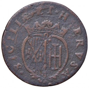 NAPLES Karel II (1674-1700) Pšenice 1680 - Nomisma 104 CU (g 7...