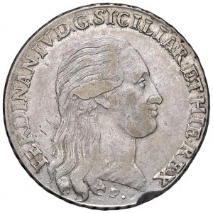 NAPLES Ferdinand IV (1759-1796) Talíř 1796 - Nomisma 462 ...