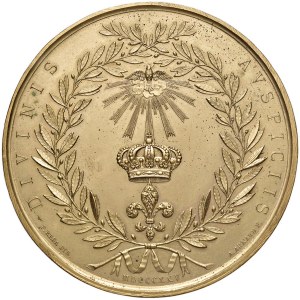 NAPOLI Francesco I (1825-1830) Medaglia 1825 Per la salita a...