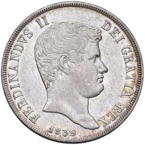 NAPOLI Ferdinando II (1830-1859) Piastra 1839 - Nomisma 940 ...