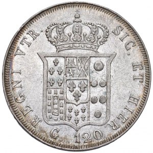 NAPOLI Ferdinando II (1830-1859) Piastra 1839 - Nomisma 940 ...