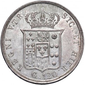 NAPOLI Ferdinando II (1830-1859) Piastra 1848 - Nomisma 954 ...