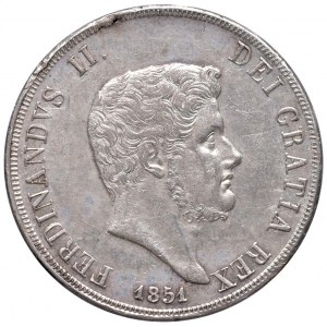 NAPOLI Ferdinando II (1830-1859) Piastra 1851 - Nomisma 958 ...