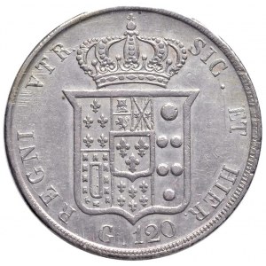 NAPOLI Ferdinando II (1830-1859) Piastra 1850 - Nomisma 957 ...