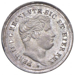 NAPLES Ferdinand II (1830-1859) Polovica karlína 1838 - Nomism...