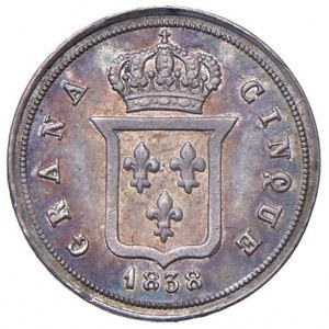 NAPOLI Ferdinando II (1830-1859) Mezzo carlino 1838 - Nomism...