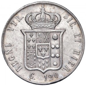 NAPLES Francis II (1859-1860) Talíř 1859 - Nomisma 1296 ...