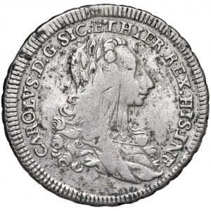 PALERMO Carlo di Borbone (1734-1759) 6 Tarì 1735 - Serio 52 ...