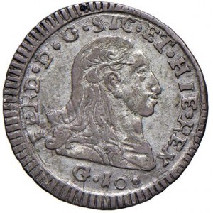 PALERMO Ferdinando III (1759-1816) Mezzo Tarì 1796 - Serio 1...
