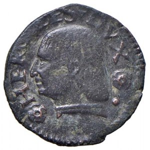 REGGIO EMILIA Hercule I (1471-1505) Bagattino - MIR 1270 CU (...)