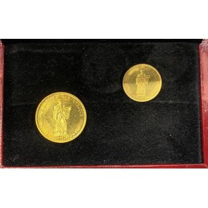 SAN MARINO 1 e 2 Scudi 1974 - AU (g 3 + 6 - Tit. 917) Lotto ...