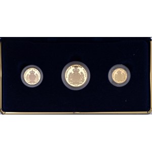 SAN MARINO 2, 1 e mezzo scudo 1999 - AU (g 6,45 + 3,22 + 1,6...