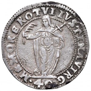 VENEZIA Sebastiano Venier (1577-1578) 40 Soldi - Pao. 4 AG (...