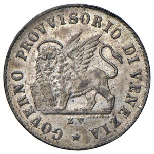 VENEZIA Governo Provvisorio (1848) 15 Centesimi 1848 - Gig. ...