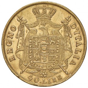 Napoléon (1804-1814) Milan - 40 Lire 1812 Pointes façonnées...