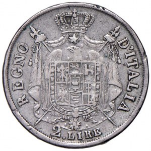 Napoleone (1804-1814) Venezia - 2 Lire 1812 Puntali aguzzi -...