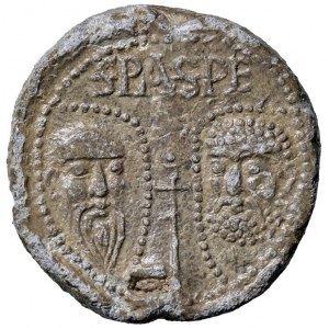 Innozenz IV (1243-1254) Stier plumbea - PB (g 53,31 - 37 mm...