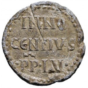 Innozenz IV (1243-1254) Stier plumbea - PB (g 53,31 - 37 mm...