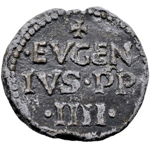 Eugenio IV (1431-1447) Bolla plumbea - PB (g 40,70 - 38 mm)...