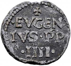 Eugenius IV (1431-1447) Bull plumbea - PB (g 40.70 - 38 mm)...