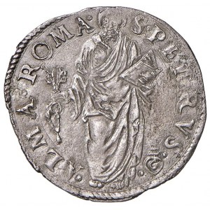 Marcello II (1555) Giulio - Munt. 1 AG (g 3,01) Leggerea por...