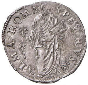 Marcellus II (1555) Julius - Munt. 1 AG (g 3.01) Light por...