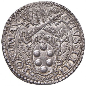 Paolo IV (1559-1565) Ancona - Testone - MIR 1060/7; Munt. 52...