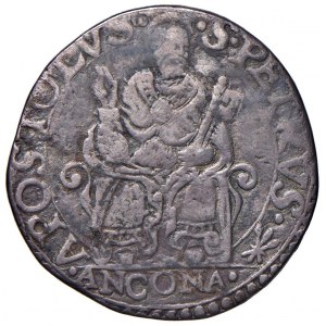 Pie IV (1559-1565) Ancona - Testone - Munt 49 AG (g 7,99) To...