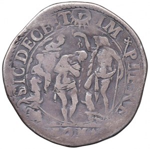Sixtus V. (1585-1590) Testone - Munt. 26 AG (g 9,01) RRR...