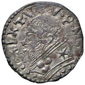 Sixtus V (1585-1590) Montalto - Baiocchella 1590 - Munt. 125 ...