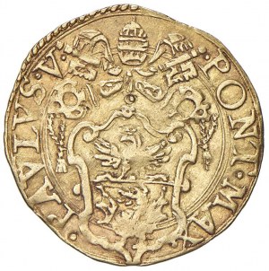 Pavel V. (1605-1621) Štít A. II - Munt. 11 AU (g 3,33) RR...