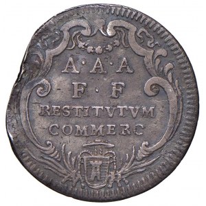 Clemente XII (1730-1740) Giulio A. VI - Munt. 86 AG (g 2,50)...