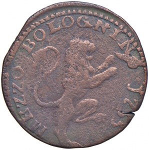 Benedetto XIV (1740-1758) Mezzo bolognino 1755 - Munt. 236g ...
