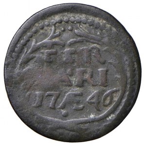 Benedetto XIV (1740-1758) Ferrara - Quattrino 1746 - Berman ...