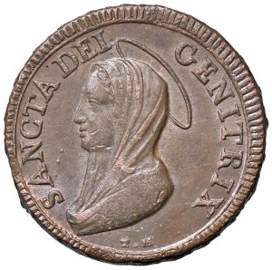 Pius VI (1775-1799) Madonnina 1797 with T M but of style of the tu...