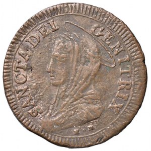 Pio VI (1775-1799) Roma - Madonnina 1707 (SIC) con T M - Nom...
