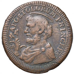 Pio VI (1775-1799) Sampietrino 1797 - Nomisma 134b CU (g 17,...