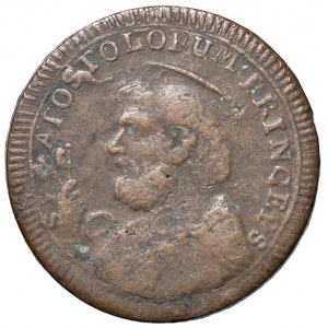 Pius VI (1775-1799) Sampietrino 1797 - Nomisma 134b CU (g 17,...