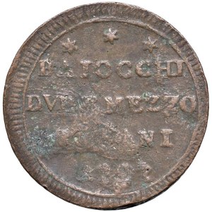 Pius VI (1775-1799) Sampietrino 1797 - Nomisma 134b CU (g 17,...