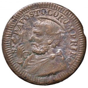 Pio VI (1775-1799) Sampietrino ridotto 1797 - Nomisma 135 CU...