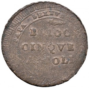 Pio VI (1775-1799) Ascoli - Sampietrino 1797 - Nomisma 4 CU ...