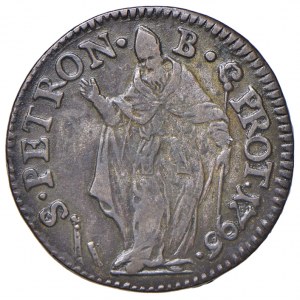 Pio VI (1775-1799) Bologna - Muraiola da 4 Baiocchi 1796 dat...