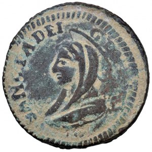 Pio VI (1775-1799) Civitavecchia - Madonnina 1797 A. XXIII b...